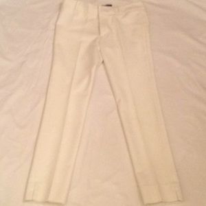 Cream skinny pant